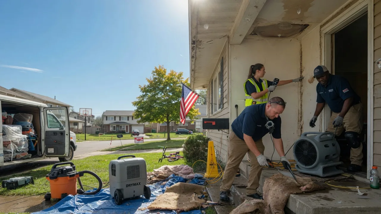 Water Damage Restoration in Bowdon, ND near me